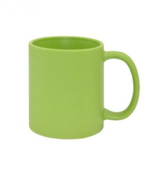 (B11C-FLG) Чаша мат цела во боја (светло зелена)