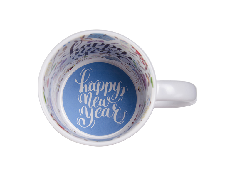 (BD101-HN) Чаша со внатрешност Happy New Year